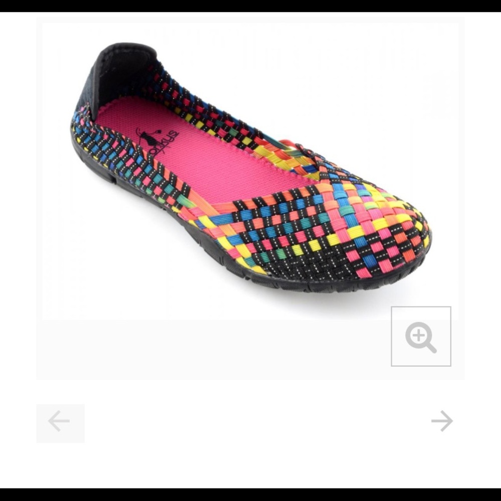 Corkys Black Multi Size 8
